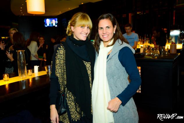 Jete Society's Ashley Taylor Bronczek and The Washington Ballet's Elizabeth Bunting.